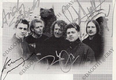 LED ZEPPELIN Robert Plant PRIORY OF BRION Stairway to Heaven IV Autograph SIGNED