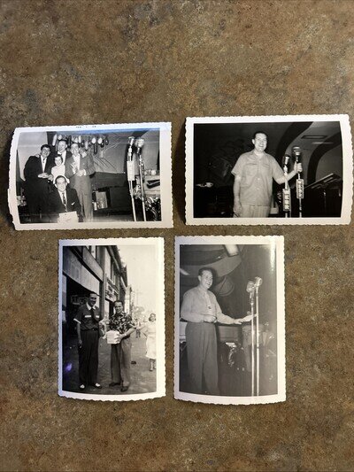 Vintage Bob Wills Candid Photos And Autograph