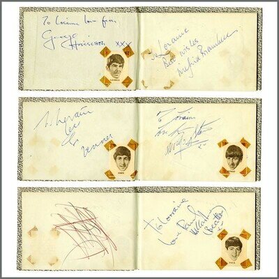 The Beatles 1964 A Hard Day’s Night Autographs (UK)