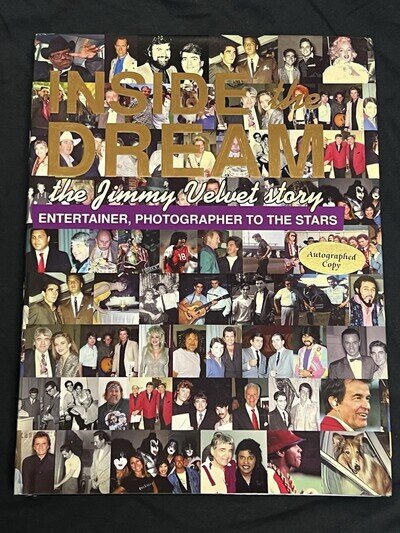 Elvis Related Book / Inside The Dream / Autograph By Jimmy Velvet