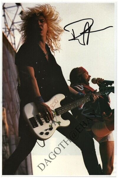 GUNS N' ROSES Duff McKagan APPETITE 4 DESTRUCTION November Rain Autograph SIGNED