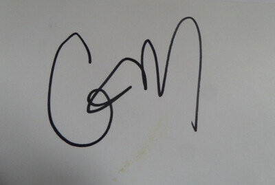 GEM ARCHER OASIS AND BEADY EYE, AUTOGRAPH.
