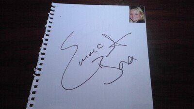 Emma Bunton Autographed Album Page