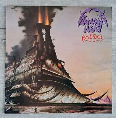 Diamond Head -Am I Evil vinyl LP 1987 release on FM Records NWOBHM