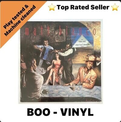 Matt Bianco - Self Titled Lp Vinyl Record WEA Records EX / VG Condition