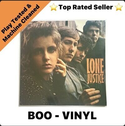 Lone Justice - Lone Justice - Lp Vinyl - 1985 - Geffen Records + lyric sheet