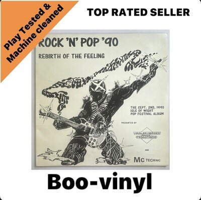 rock n pop 90 rebirth of the feeling Lp Vinyl Record EX / VG+