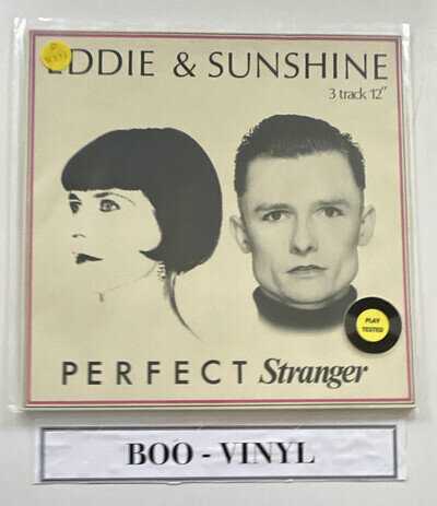 2 x Eddie & Sunshine 12” Singles - Perfect Strangers / Theres Someone following