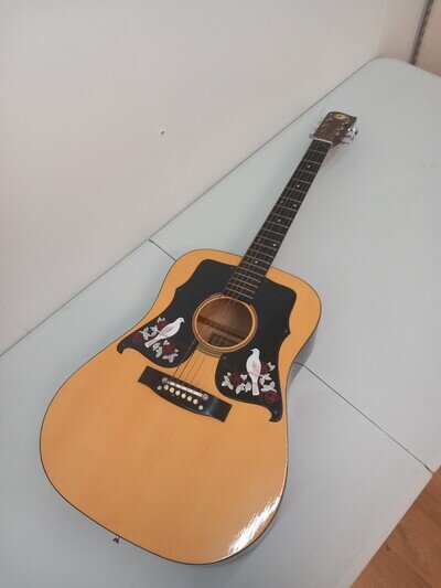 Vintage Used Kay K550 Double Dove Dreadnought Acoustic Guitar