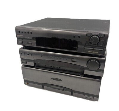 PIONEER GR-J300 CX-J300 M-J200 Hi-Fi Stereo System Stack, Black - L30