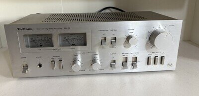 Vintage 70s Technics seperates amp SU-Z2 Silver.