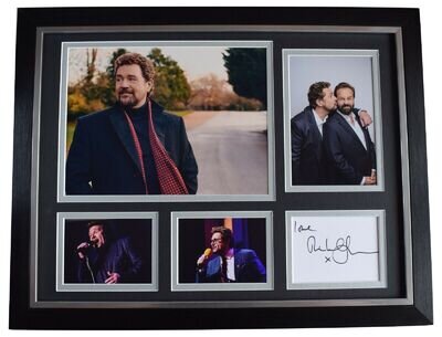 Michael Ball Signed Autograph framed 16x12 photo display Music Les Miserables