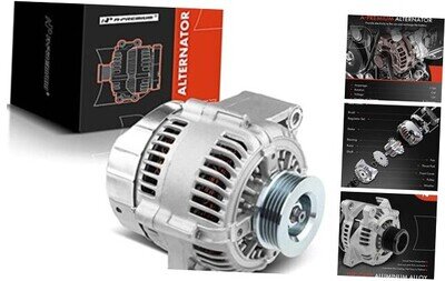 Alternator Compatible with Acura Legend 1991-1995 V6 3.2L, 12V 110Amp