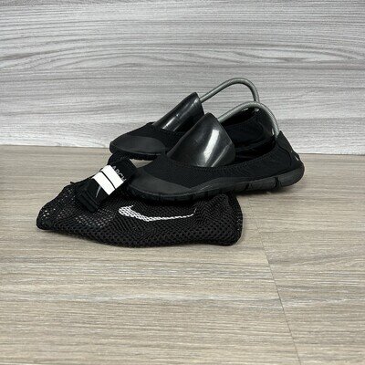 Nike Studio Pack Black Yoga Ballet Dance Shoes Wrap Bag New 6.5 Slip On