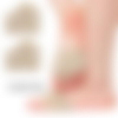 1 Pair Foot Thongs Forefoot Dance Paws Cover Toe Pads Half Lyrical Relieve Pain