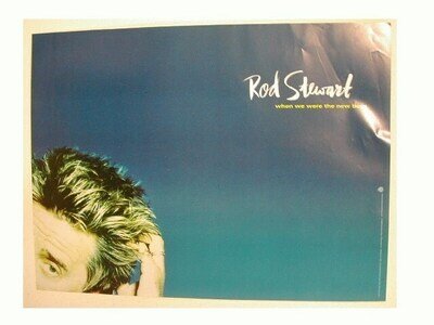 Rod Stewart Poster When We were Promo