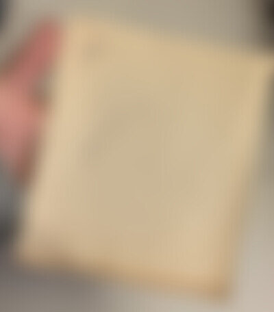 Original Elvis Presley Autograph On Paper Virginia Stamp 7x6 Paper live ink