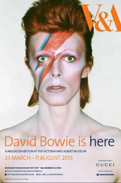 David Bowie V&A Poster