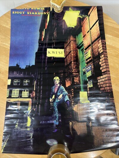 David Bowie / Ziggy Stardust Poster 24 X 36 Large Music Poster