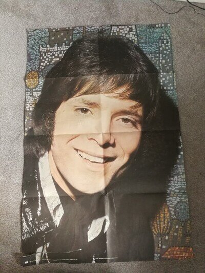 Very Large SIGNED 1970's CLIFF RICHARD Poster Singer Autograph