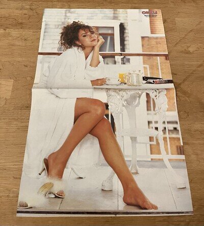 Mariah Carey 1994 Poster Swedish Music magazine Okej Vintage 1990s