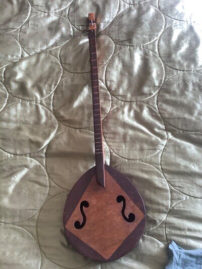 Antique One String Fiddle, 22 Frets