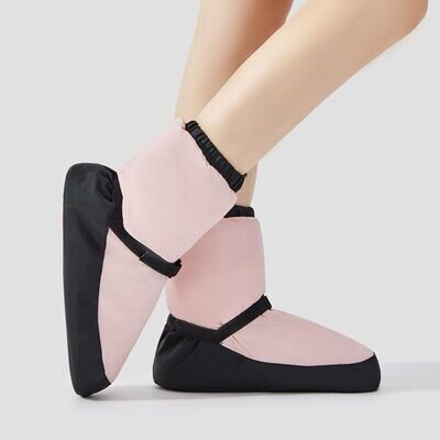 Soft-soled Winter Dance Boots Warm-Up Short Boots Fashion Ballet Shoes