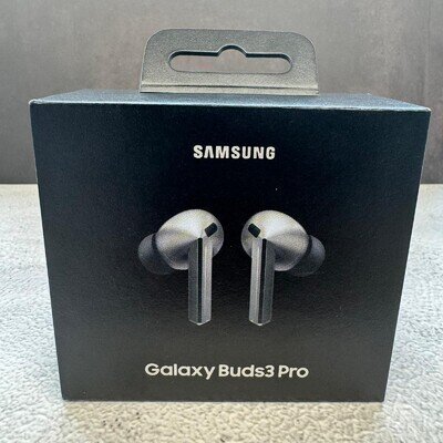 SAMSUNG GALAXY BUDS3 PRO WIRELESS EARBBUDS SILVER IP57 SM-R630 - NEW OPEN BOX