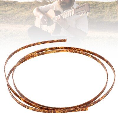 Guitar Binding Strip Celluloid Decorative Acoustic Guitar Binding Purfling S HG5