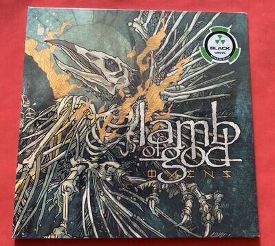Lamb of God Omens Vinyl Record, 2022 Mint, Sealed.