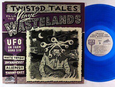V/A - UFO on Farm Road 318 LP - Trailer-Park UK Blue Wax VG++