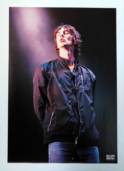 Richard Ashcroft / The Verve - Classic 1990s Magazine Poster - Rare / Vintage!