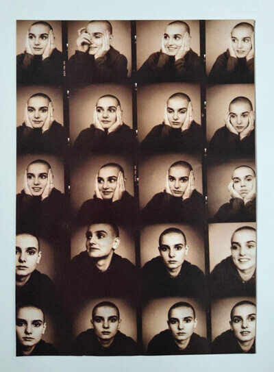 Sinead O'Connor - Classic 1990s Magazine Poster - Very Rare / Vintage!