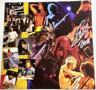 Guns n’ Roses Saul Hudson aka Slash guitar player Signed Autograph Auto CD PHOTO