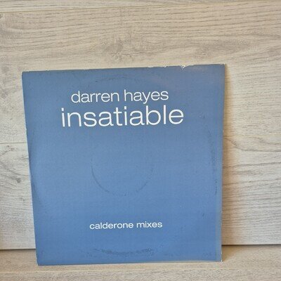 Darren Hayes - Insatiable (Calderone Mixes), 12", (Vinyl)some markings to sleeve