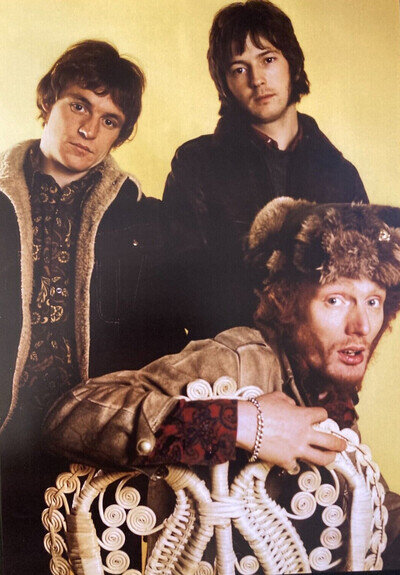 Cream poster photograph - Eric Clapton image A3 size reproduced from original