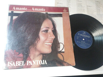 ISABEL PANTOJA Amante Columbia 1981 CPS9673 - LP Vinyl 12" VG/VG ESP