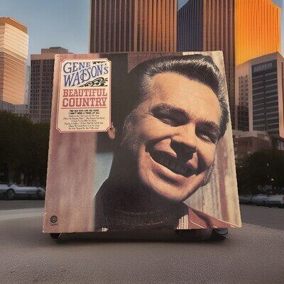 Gene Watson's Beautiful Country (LP) album record vinyl RARE 1977 excellent cond