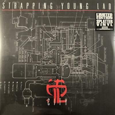 Strapping Young Lad - City LP 2025 Listenable – POSH565 [2x Splatter] *FR NEW