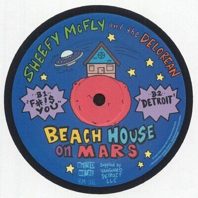 SHEEFY McFLY & THE DELOREAN - Beach House On Mars - Vinyl (12")