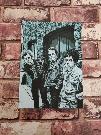 The Clash Pop Art Tribute Poster Print