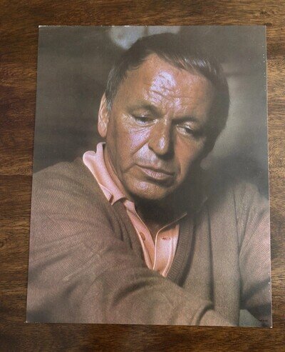 Frank Sinatra Photo/Album Insert /Poster 23.5cm X 30 Cm