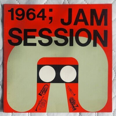 Rare! 1964 Jam Session Program KENNY DORHAM HUBBARD MCLEAN GOLSON AUTOGRAPHED x4