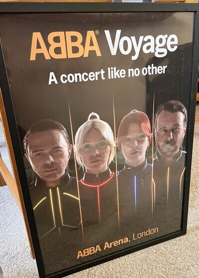 ABBA Voyage Poster Framed