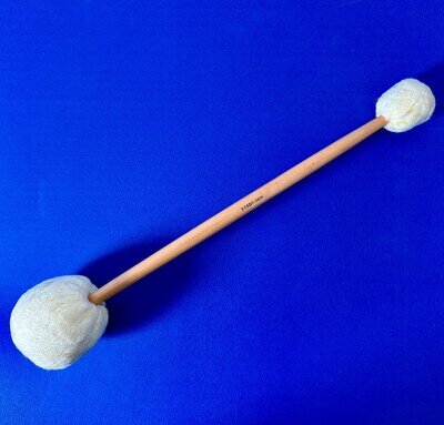 NOS Vintage Leedy 1626 Double End Concert King Lamb Wool Bass Drum Beater Mallet