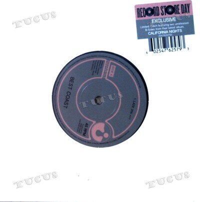 Best Coast - Late 20s / Bigger Man 7in 2016 (SS/SS) `*