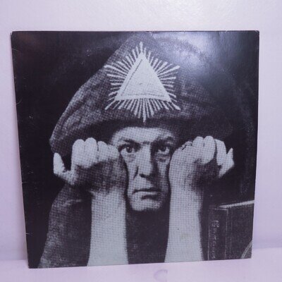Aleister Crowley The Black Magick Masters LP Vinyl Limited Glow In The Dark