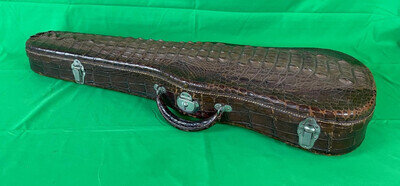 Violin Case Alligator Crocodile Top Quality Circa 1900 TE191025/1051