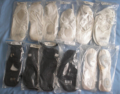 Ballet Shoes Mens x 12 Pairs Job Lot Bundle Split Sole Mixed Sizes Bloch & Freed