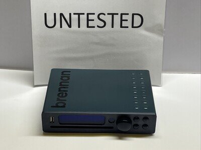 Brennan JB7 500GB drive music player/CD storage Untested
